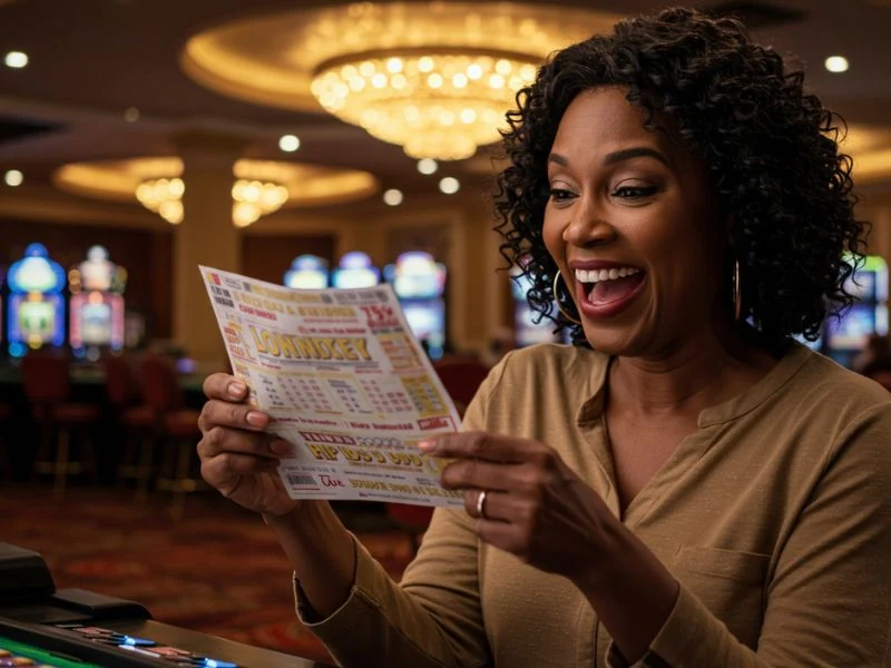 PH City Online Casino happy player holding a winning hand in an exciting poker game.