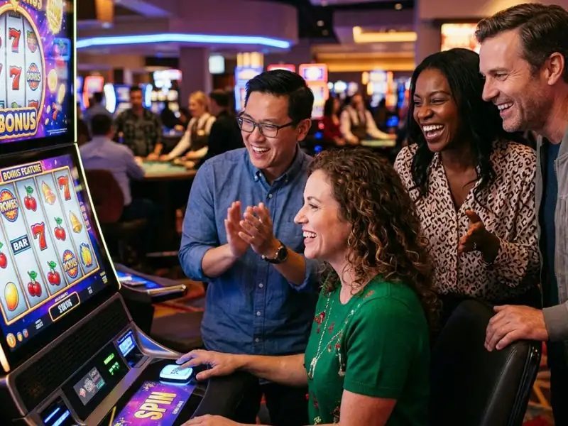 747 online casino happy moments come with every casino spin casino scene with lights and players enjoying slot machines