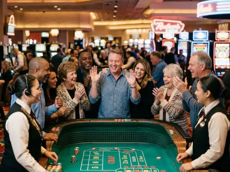 Confident player placing bets at JL99 Casino