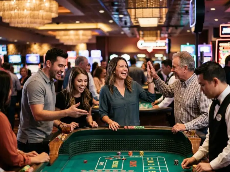 Player enjoying a high mood during gameplay at JL99 Casino