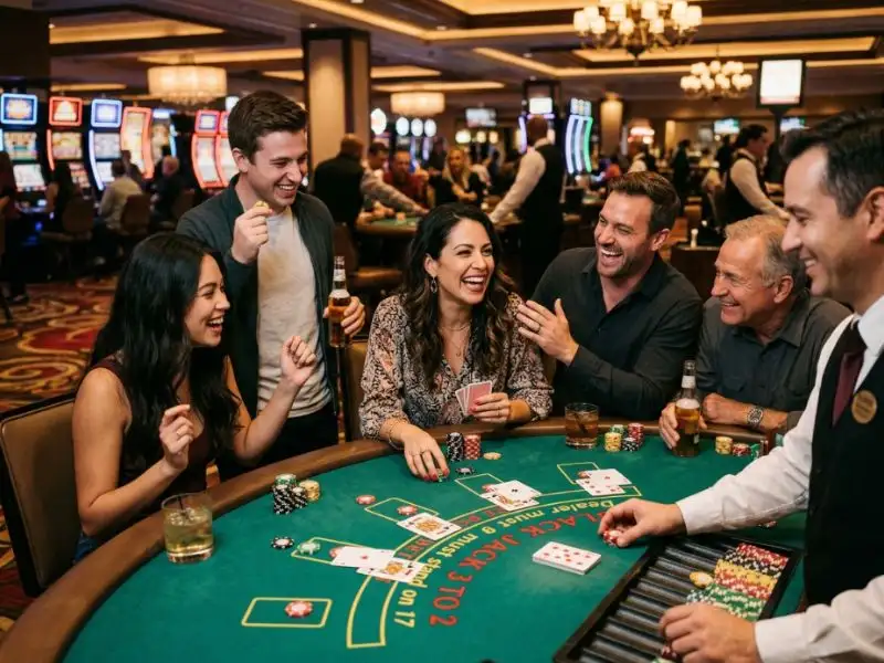 Player enjoying the thrill of winning at KKJili Casino