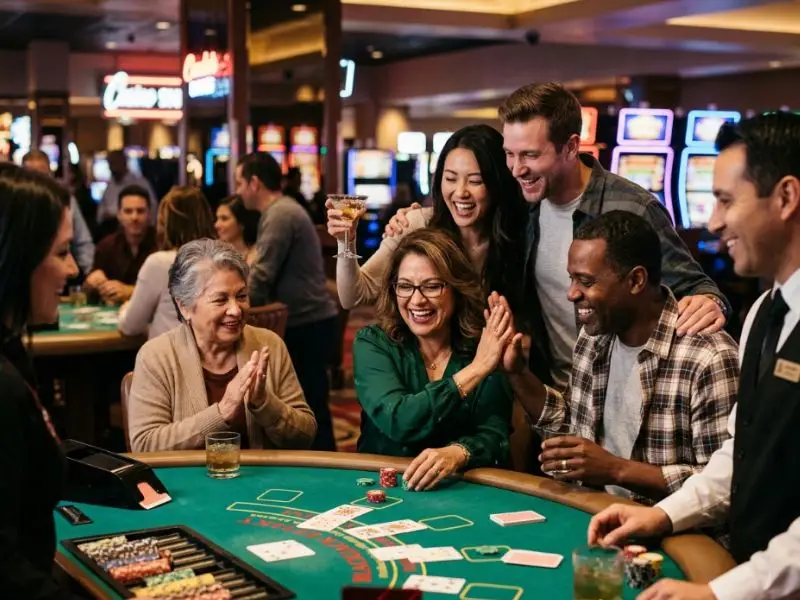 Happy player experiencing continuous wins at Mega Panalo Casino