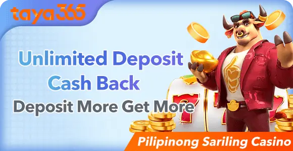 Unlimited deposit cash back